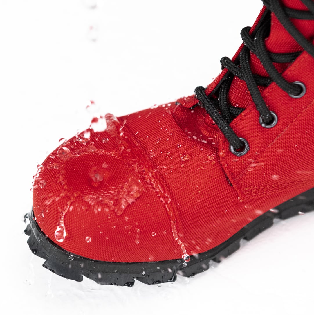 KIRA red boots water repellent