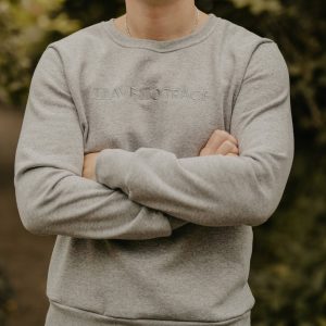 Sustainable recycled sweats for men by Kira