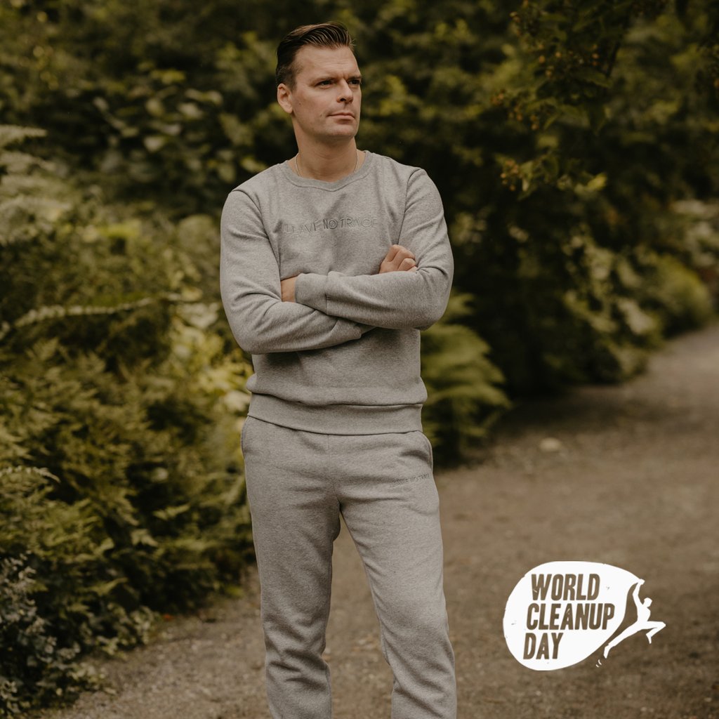 Sustainable recycled sweats for men by Kira