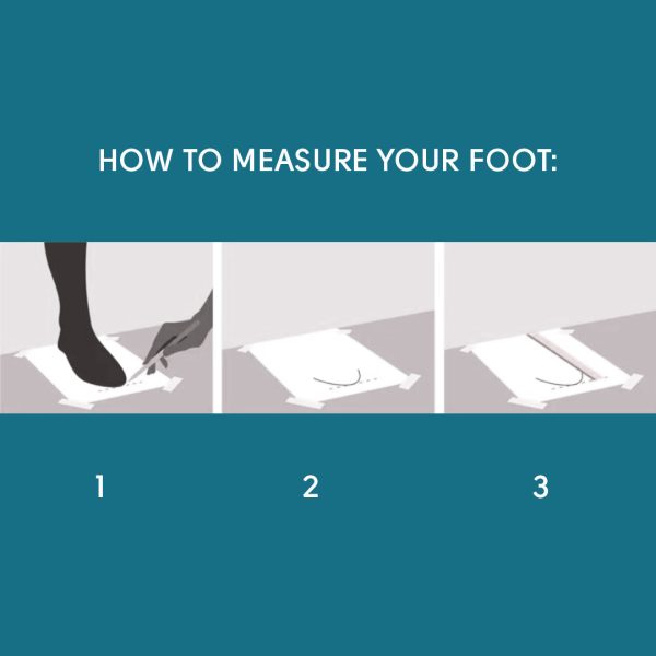 How to measure your foot KIRA
